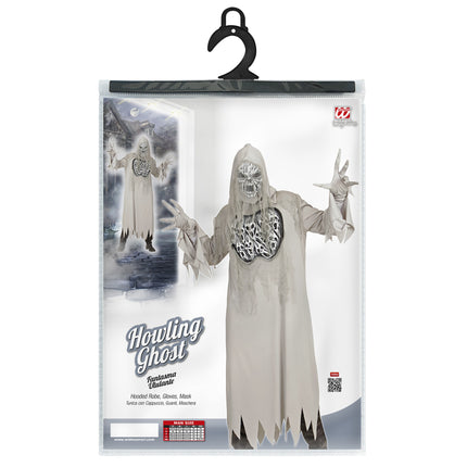 Halloween Kostüm Grauer Geist