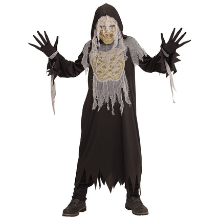 Halloween Kostüm Kind Mumie 4 Stück