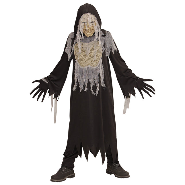 Halloween Kostüm Kind Mumie 4 Stück