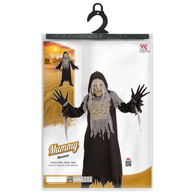 Halloween Kostüm Kind Mumie 4 Stück