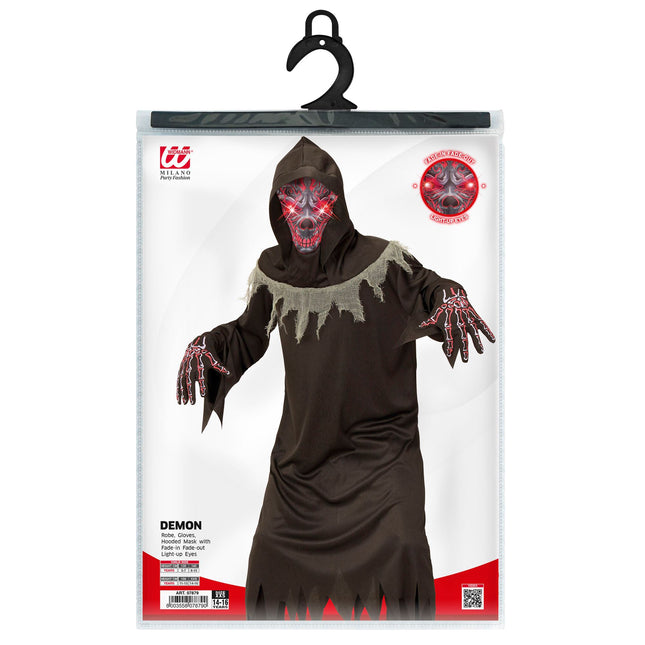 Halloween Kostüm Kind Dämon 4 Stück