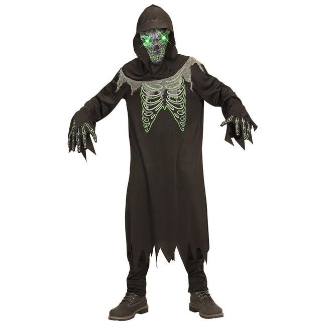 Halloween Kostüm Kind Skinny Reaper 4 Stück