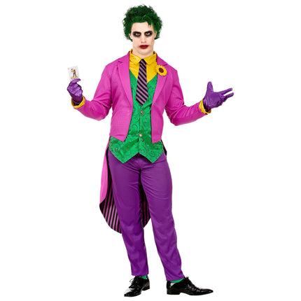 Halloween Kostüm Rosa Joker für Männer