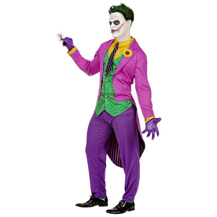 Halloween Kostüm Rosa Joker für Männer