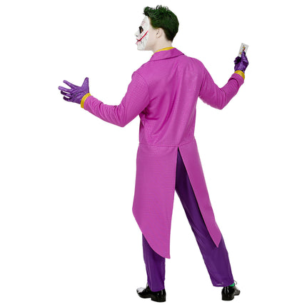 Halloween Kostüm Rosa Joker für Männer