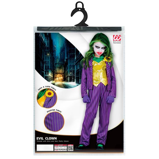 Halloween Kostüm Kind Clown Böse