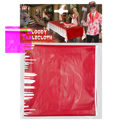 Halloween Tischtuch Blut 2,75m