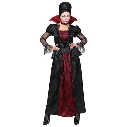Halloween Kostüm Damen Vampir mit Halsband