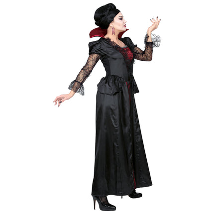 Halloween Kostüm Damen Vampir mit Halsband