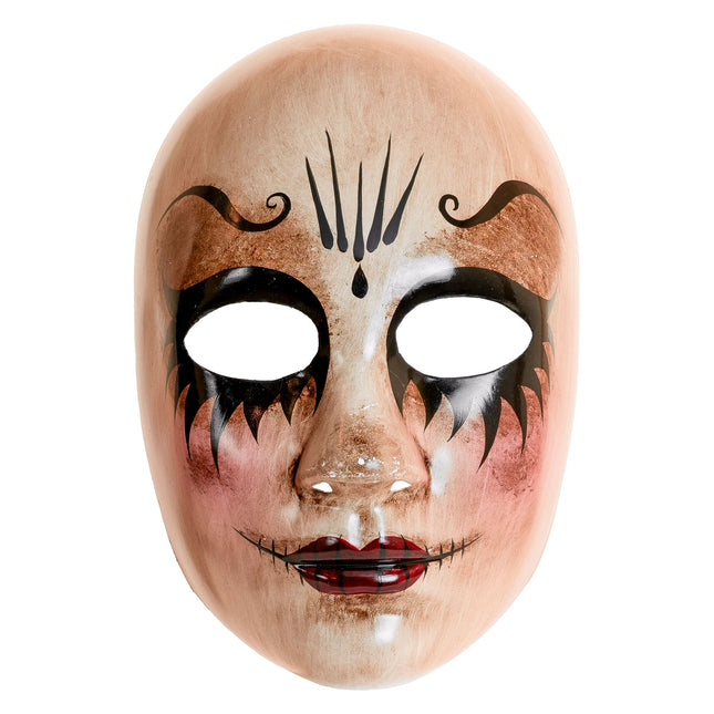Halloween Maske Damen Puppe