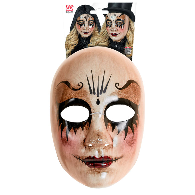 Halloween Maske Damen Puppe