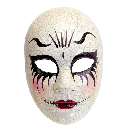 Halloween Maske Gruselige Damen Puppe