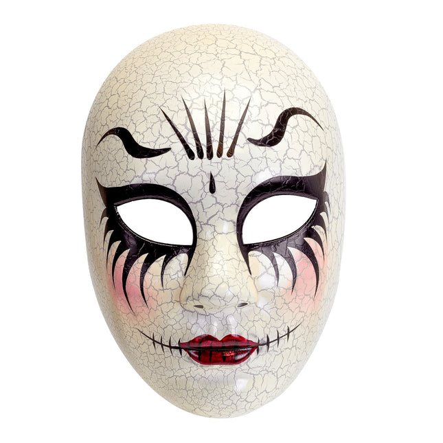 Halloween Maske Gruselige Damen Puppe