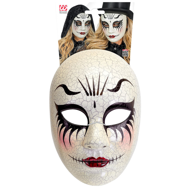 Halloween Maske Gruselige Damen Puppe