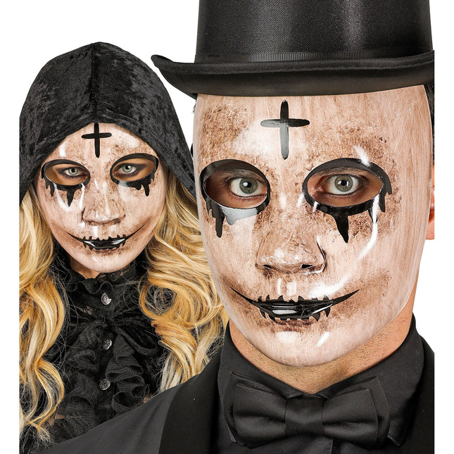 Halloween Maske Gruselige Puppe