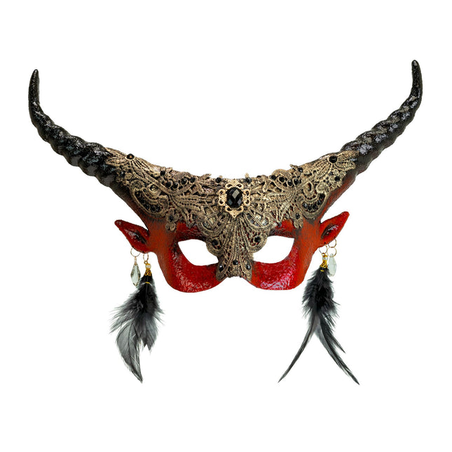 Halloween Augenmaske Teufel