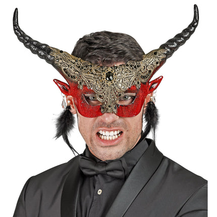 Halloween Augenmaske Teufel