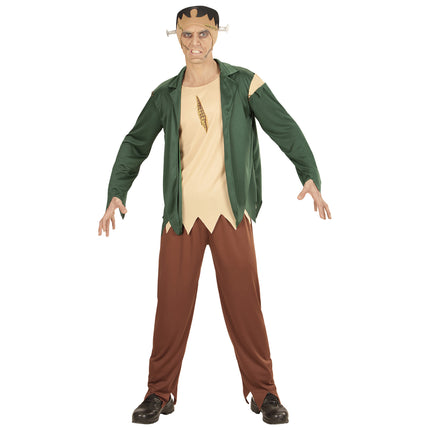 Halloween Kostüm Grüner Zombie für Männer