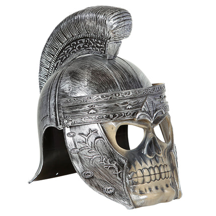 Halloween Helm Roman mit Totenkopf