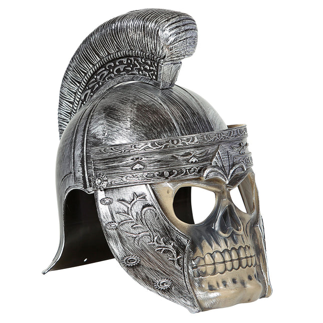 Halloween Helm Roman mit Totenkopf