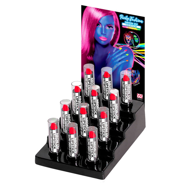 Neon Pinker Lippenstift