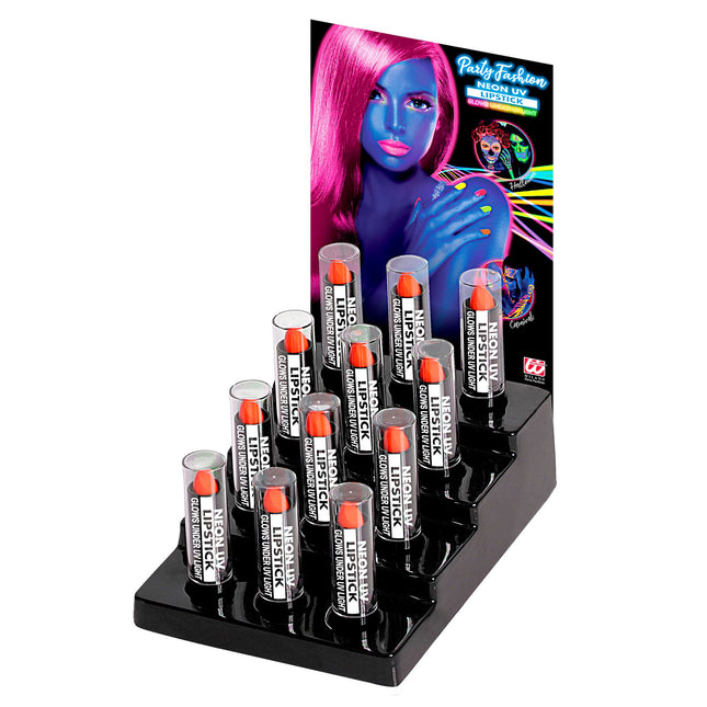 Neon Orange Lippenstift