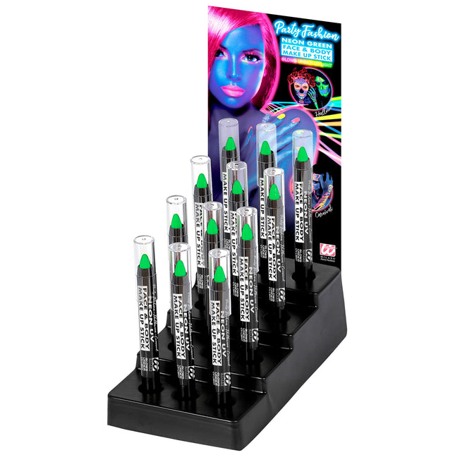 Neongrüner Schminkstift Glow In The Dark 3.5ml