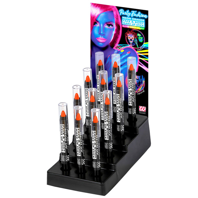 Neon Orange Schmink Pencil Glow In The Dark 3.5ml