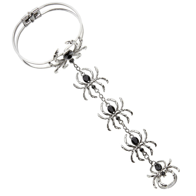 Halloween Armband Spinnen