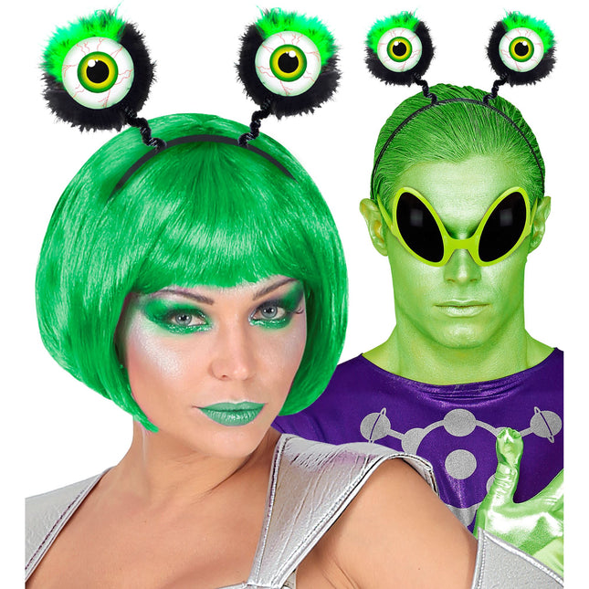 Haarband Alien