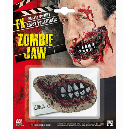 Halloween Falsche Wunde Wange