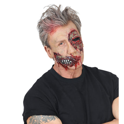 Halloween Falsche Wunde Wange