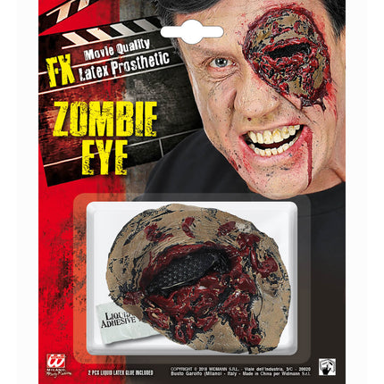 Halloween Maske Zombie Auge