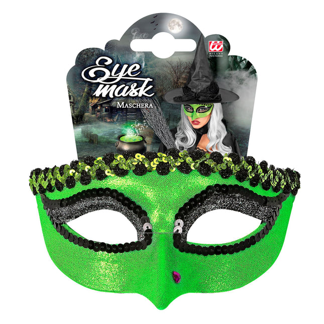Halloween Augenmaske Hexe