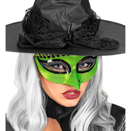 Halloween Augenmaske Hexe