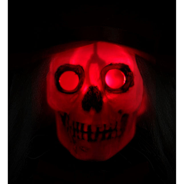 Halloween Puppe Bräutigam mit Lichtern 1,05m
