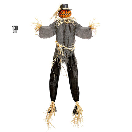 Halloween Puppe Vogelscheuche 1,3m