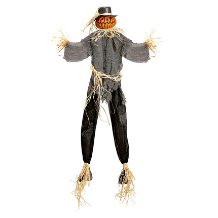 Halloween Puppe Vogelscheuche 1,3m