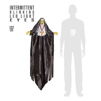 Halloween Puppe Non mit Licht 1,3m