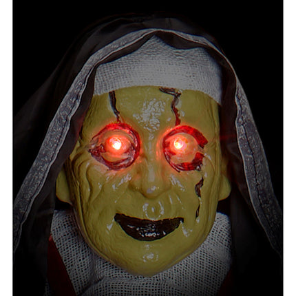 Halloween Puppe Non mit Licht 1,3m