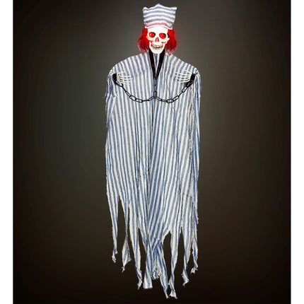 Halloween Puppe Gefangener mit Licht 1,2m