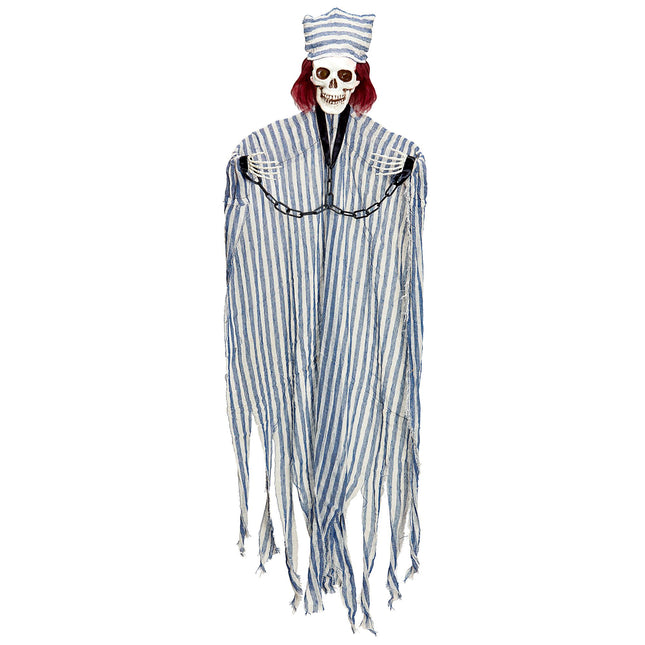 Halloween Puppe Gefangener mit Licht 1,2m
