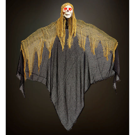Halloween Schaufensterpuppe mit Licht und Ton 1,3m