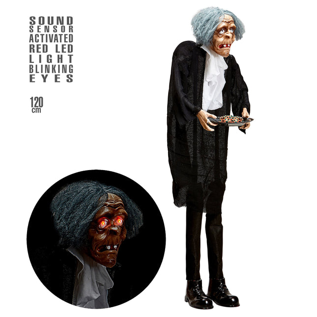Halloween Puppe Butler 1,2m