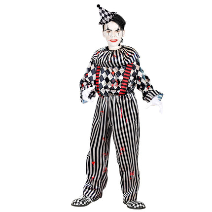 Halloween Kostüm Kind Clown 4 Stück