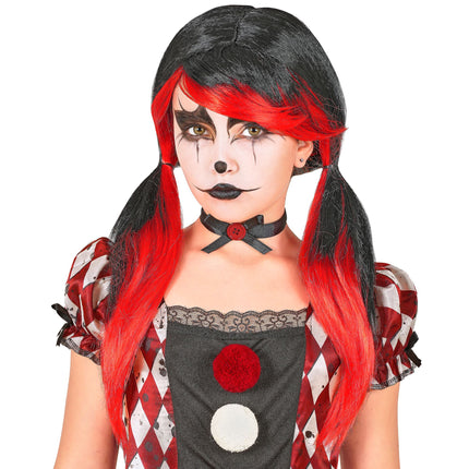 Halloween-Perücke „Horror-Clown“