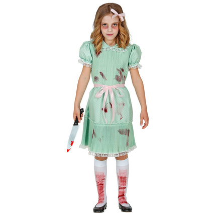 Halloween Kleid Kind Killer Puppe
