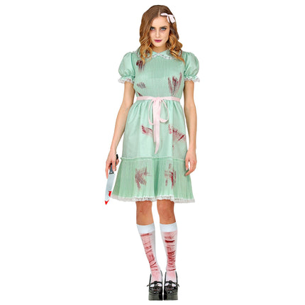 Halloween Kleid Damen Killer Puppe