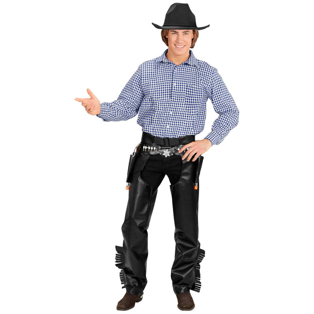 Oktoberfest Hemd Blau Weiß Männer