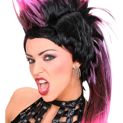 Halloween-Ohrringe: Skelett-Hand